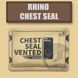 Вентилируемый окклюзионный клапан Rhino Rescue Chest Seal 6 inch 6 фото 3