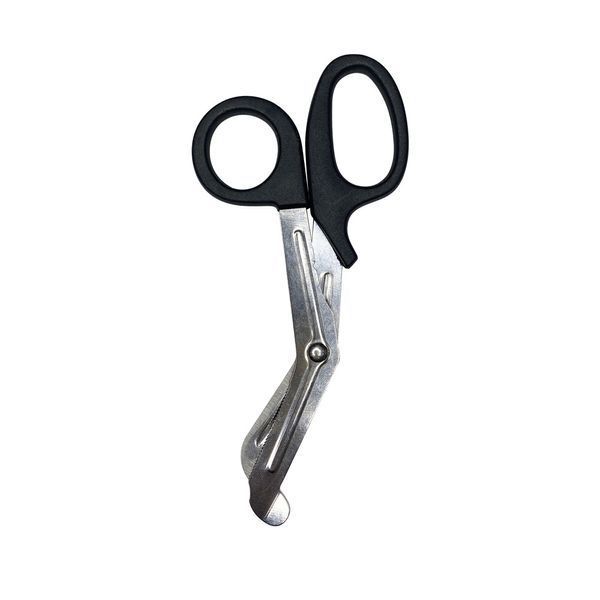 Медицинские ножницы, ножницы парамедицинские, черного цвета. Trauma Scissor 16,5см 8 фото