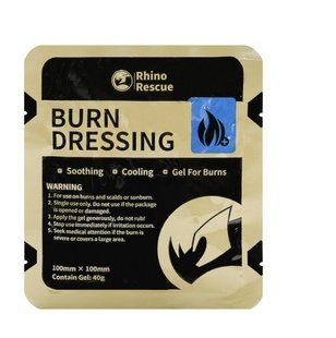 Салфетка гелевая противоожоговая Burn Dressing 10*10cm 16 фото
